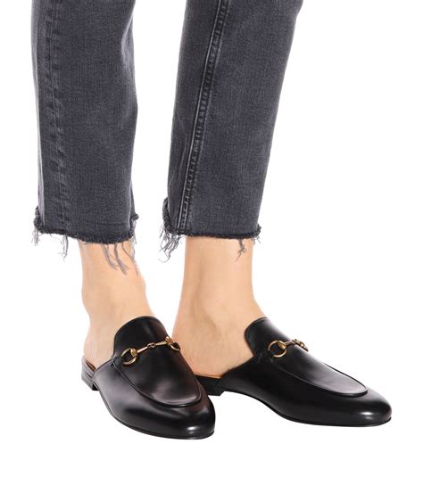 princetown leather slippers women